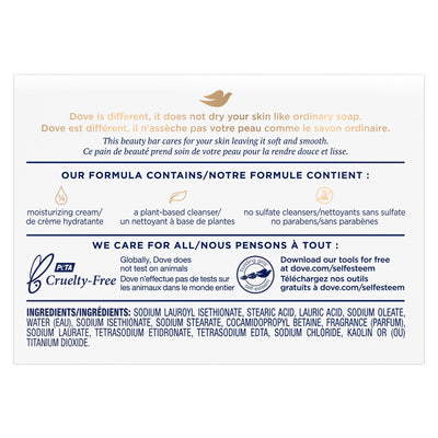 Dove Original Deep Moisture Beauty Bar for Dry Skin, 2.6 oz - view 10