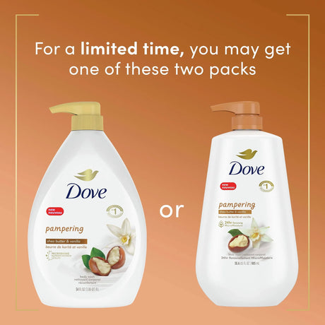 Dove Purely Pampering Liquid Body Wash - Kenya