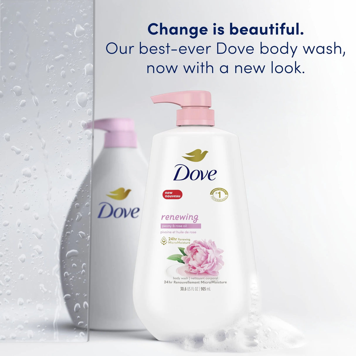 Dove Renewing Liquid Body Wash - Kenya