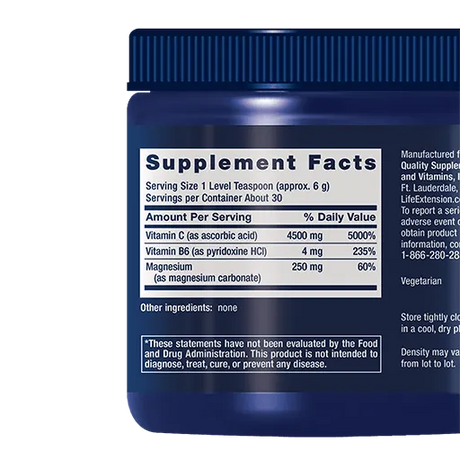Effervescent Vitamin C Magnesium Crystals - Kenya