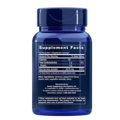 Enhanced Zinc Lozenges (Peppermint) - Kenya