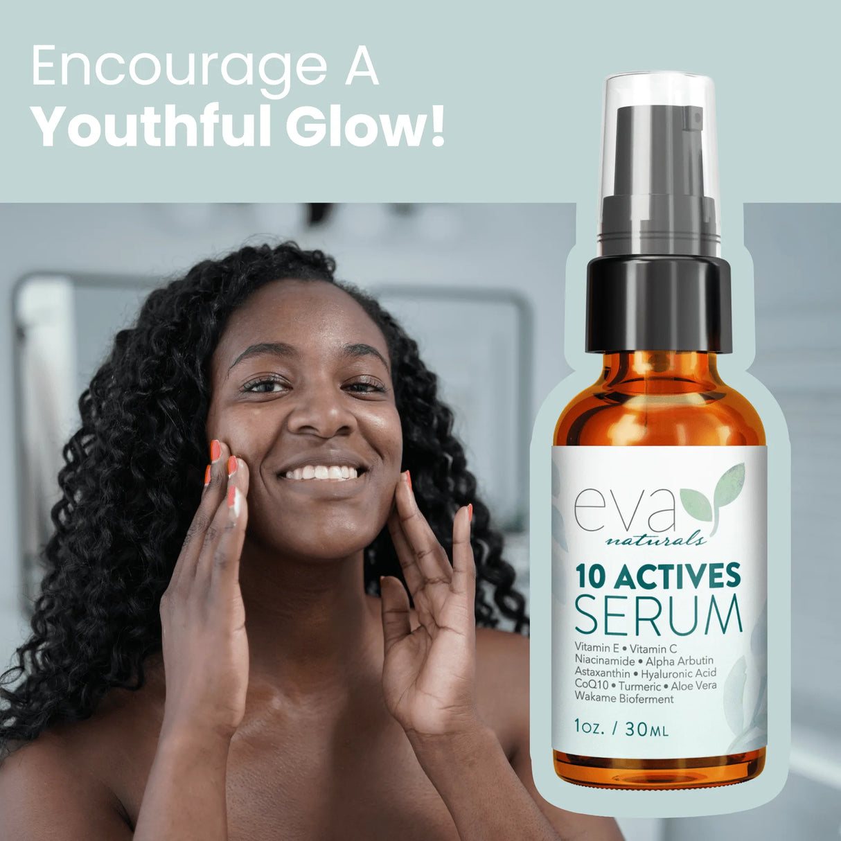 Eva Naturals Anti-Aging 10 actives Serum. - Kenya