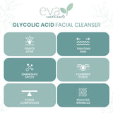 Eva Naturals Anti Aging, Glycolic Acid Facial Cleanser. - Kenya