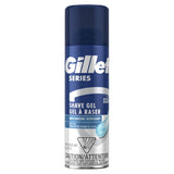 Gillette Series Moisturizing Shave Gel for Men with Cocoa Butter, 7oz - Kenya