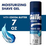 Gillette Series Moisturizing Shave Gel for Men with Cocoa Butter, 7oz - Kenya