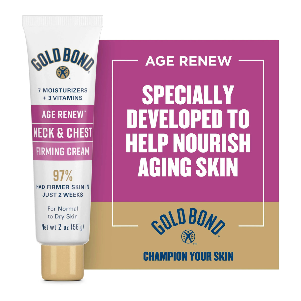 Gold Bond Age Renew Neck & Chest Hand and Body Lotion - Kenya