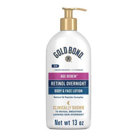Gold Bond Age Renew Retinol Overnight Body & Face Lotion - Kenya