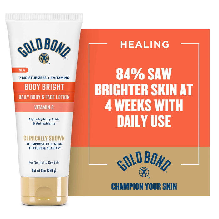Gold Bond Body Bright Daily Body & Face Lotion with Vitamin C