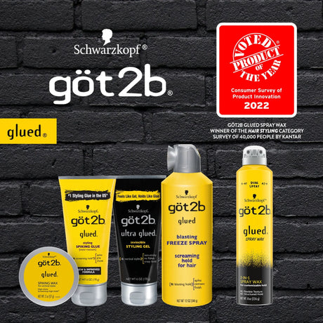 Got2b Glued Blasting Freeze Hairspray, 12 oz - Kenya