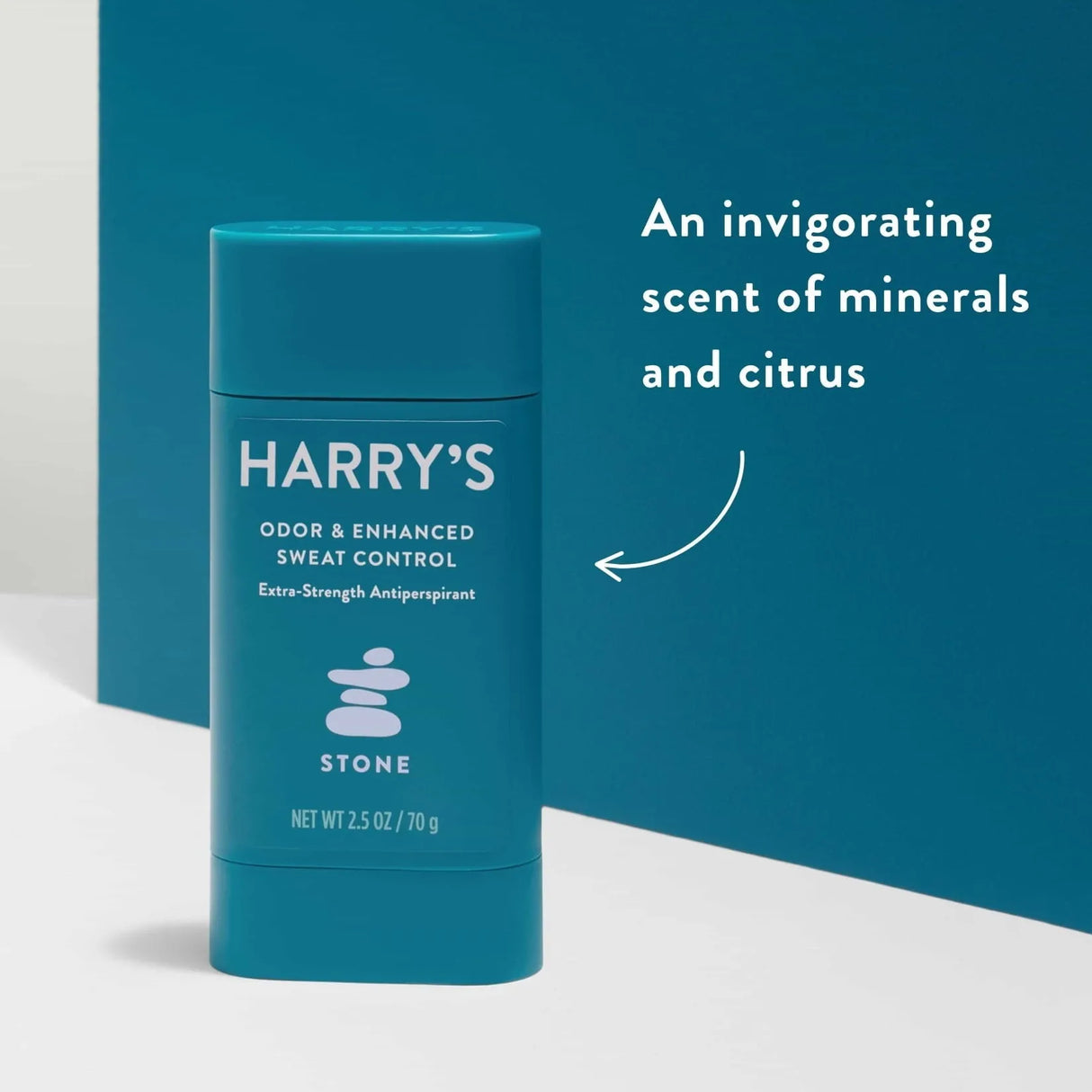 Harry's Men's Antiperspirant Deodorant Stick, Stone Scent, 2.5 oz - Kenya