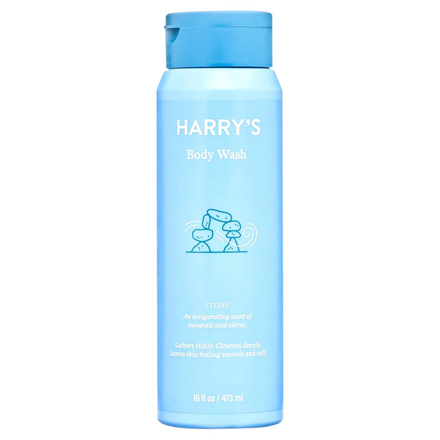 Harry's Men's Cleansing Body Wash, Stone Scent, 16 fl oz - Kenya