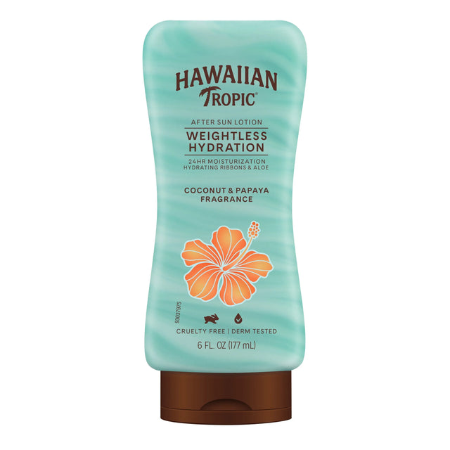 Hawaiian Tropic Silk Hydration Weightless After Sun Lotion 6 oz, 24 Hour Moisturization - Kenya