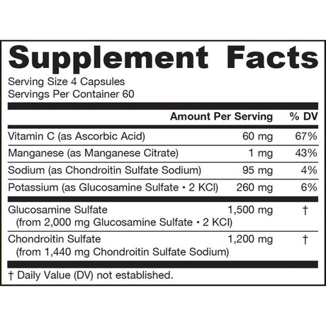 Jarrow Glucosamine + Chondroitin - Kenya