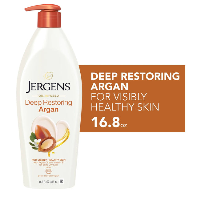 Jergens Argan Oil Body Lotion, 16.8 Oz - Kenya