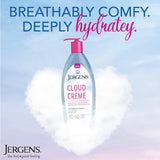 Jergens Cloud Creme Breathable Body Lotion, Fast-Absorbing Hydrating Moisturizer - Kenya