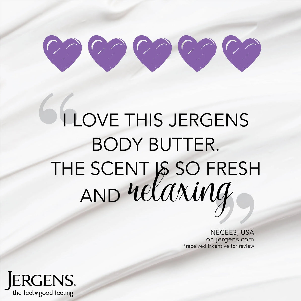 Jergens Hand and Body Lotion, Lavender Body Butter Moisturizing Lotion with Essential Oil, 7 Oz - Kenya