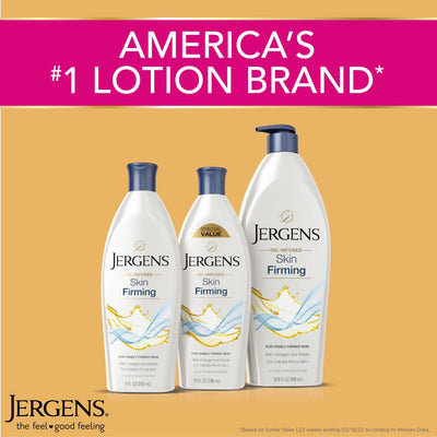 Jergens Oil-Infused Skin Firming  Body Lotion, 16.8 Oz - view 8