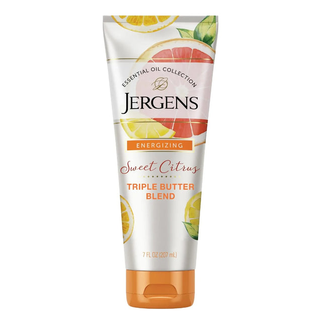 Jergens Sweet Citrus Body Butter Body and Hand Lotion, Moisturizer, 7 Ounce - Kenya