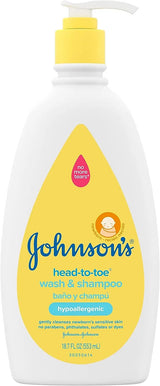 Johnson's Baby Head-To-Toe Gentle Baby Body Wash & Shampoo, Tear-Free, - Kenya