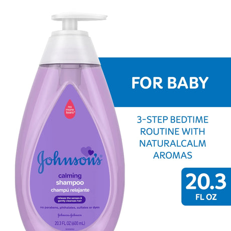 Johnson's Calming Wash Baby Shampoo and Soap with NaturalCalm Scent, 20.3 oz - Kenya