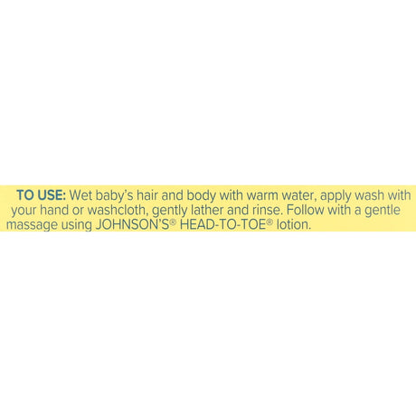 Johnson's Head-To-Toe Wash & Shampoo (33.8 Fluid Ounce) - Kenya
