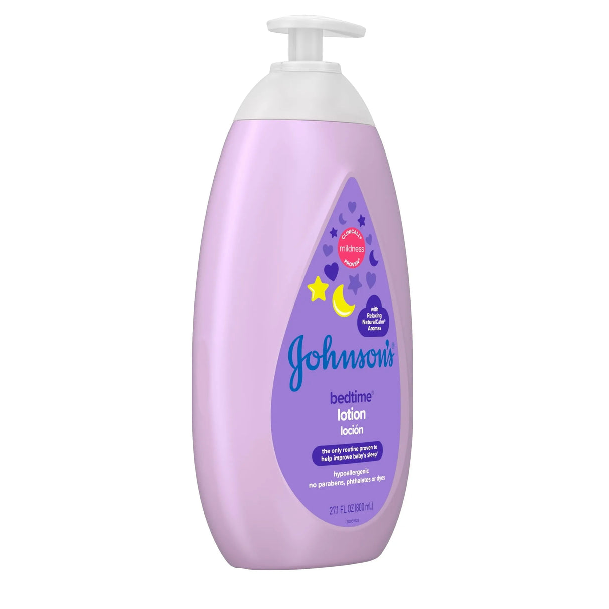 Johnson's Moisturizing Bedtime Baby Lotion, Paraben-Free, 27.1 fl. oz - Kenya