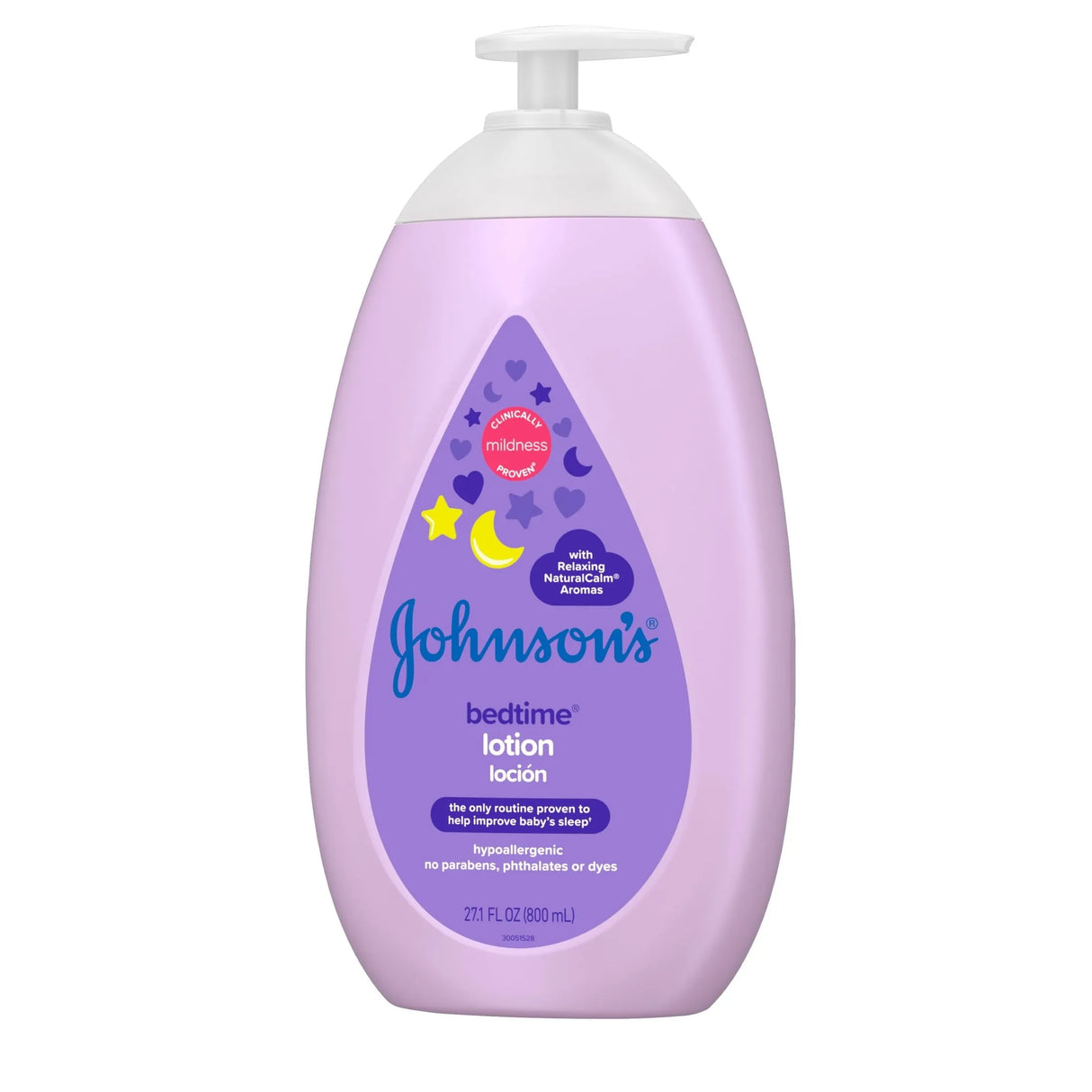 Johnson's Moisturizing Bedtime Baby Lotion, Paraben-Free, 27.1 fl. oz - Kenya