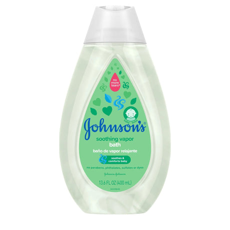 Johnson's Soothing Tear Free Vapor Bath Body Wash Soap for Baby, 13.6 oz - Kenya