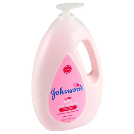 Johnsons Moisturizing Pink Baby Lotion with Coconut Oil (33.8 Fluid Ounce) - Kenya