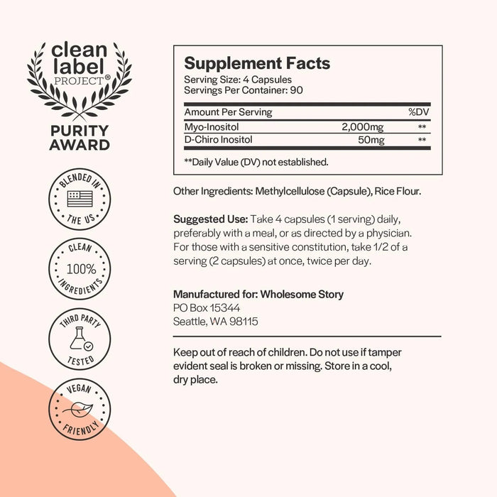 Myo-Inositol & D-Chiro Inositol Blend Capsule