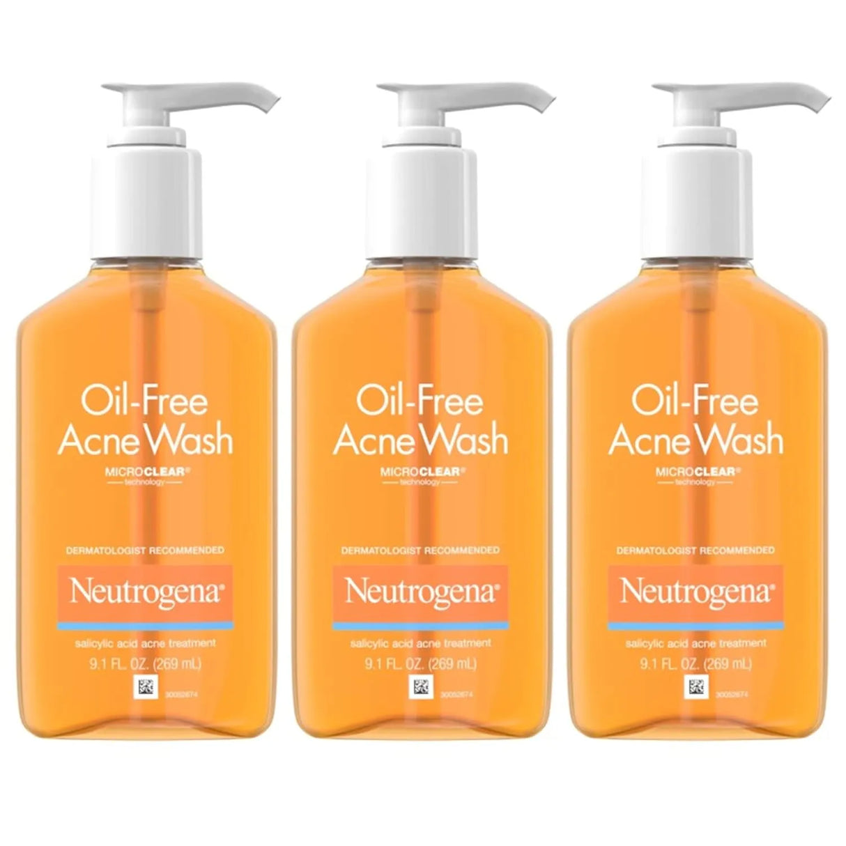 Neutrogena Acne Oil-Free Facial Cleanser + Salicylic Acid - Kenya