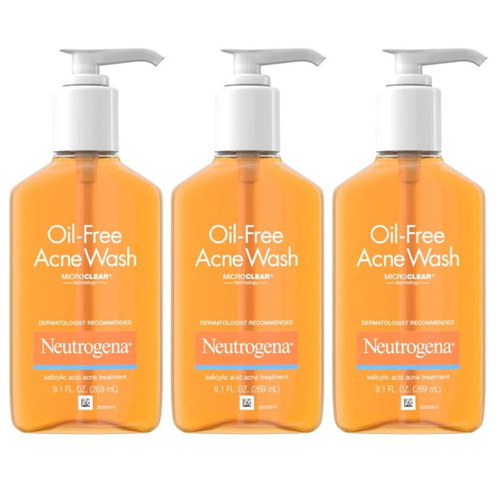 Neutrogena Acne Oil-Free Facial Cleanser + Salicylic Acid