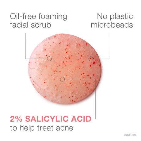 Neutrogena Oil-Free Acne Wash Pink Grapefruit Facial Scrub, 4.2 fl. oz - Kenya