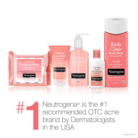 Neutrogena Oil-Free Acne Wash Pink Grapefruit Facial Scrub, 4.2 fl. oz - Kenya
