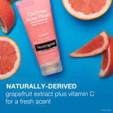 Neutrogena Oil-Free Pink Grapefruit Acne Foaming Facial Cleanser Scrub - Kenya