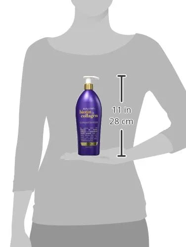 OGX Thick & Full Biotin & Collagen Conditioner, Salon Size - Kenya