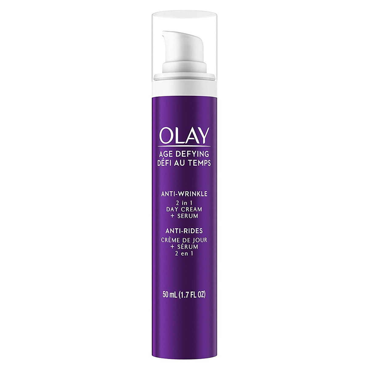 Olay Age Defying 2 in 1 Day Cream Plus Serum, Anti-Wrinkle, 1.7 oz - Kenya