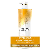 Olay Vitamin C Cleansing & Nourishing Body Wash with Vitamin B3, All Skin Types. 20 fl oz - Kenya