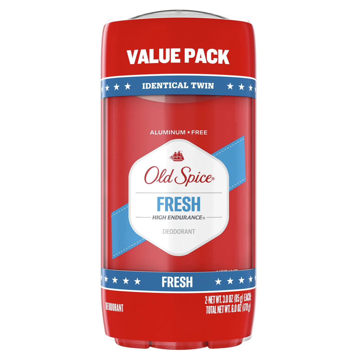 Old Spice High Endurance Deodorant for Men, Aluminum Free, Fresh Scent, 3.0 oz, 1 stick - Kenya