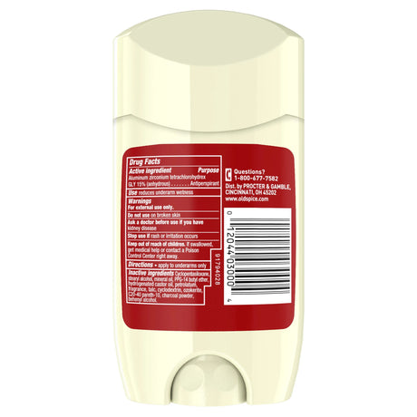 Old Spice Invisible Solid Antiperspirant Deodorant for Men Volcano with Charcoal Scent, 2.6 oz - Kenya