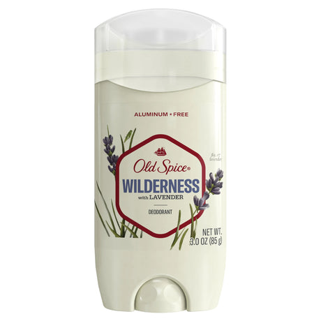 Old Spice Men's Deodorant Aluminum-Free Wilderness with Lavender, 3oz - Kenya