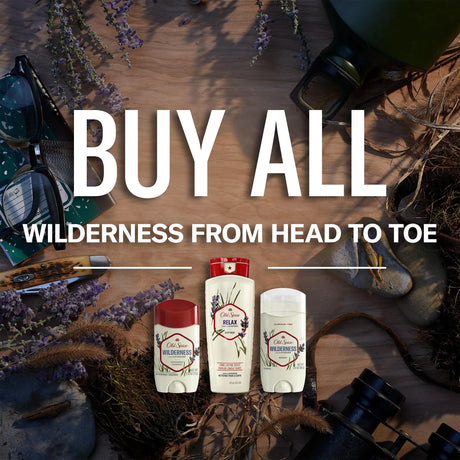 Old Spice Men's Deodorant Aluminum-Free Wilderness with Lavender, 3oz - Kenya