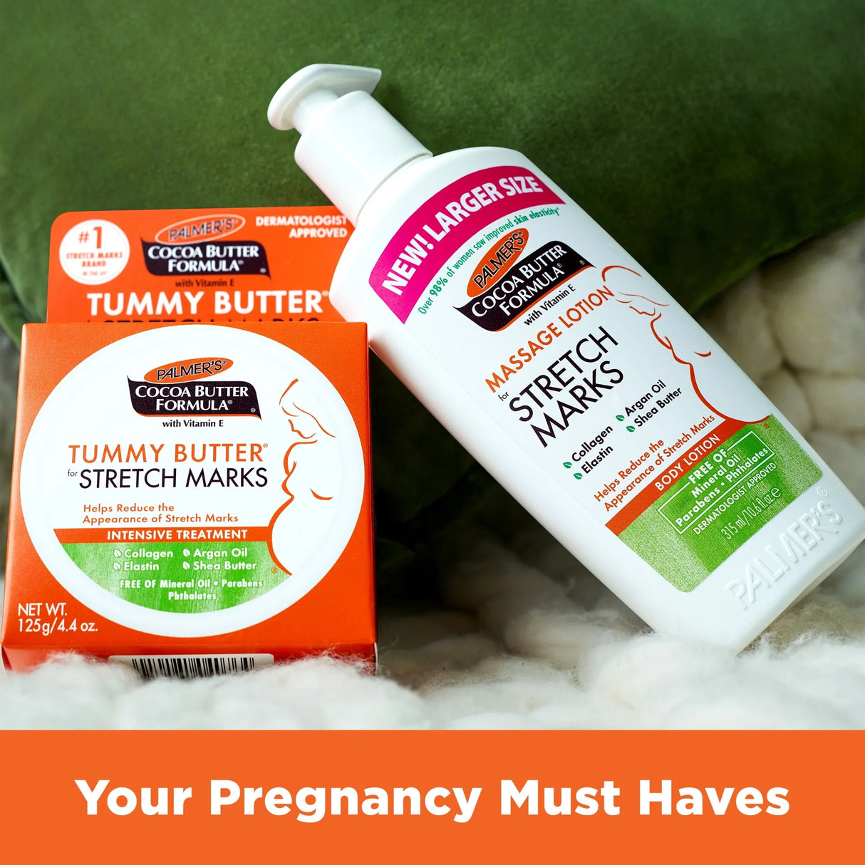 Palmer's Cocoa Butter Formula Massage Lotion for Stretch Marks and Pregnancy Skincare - Kenya