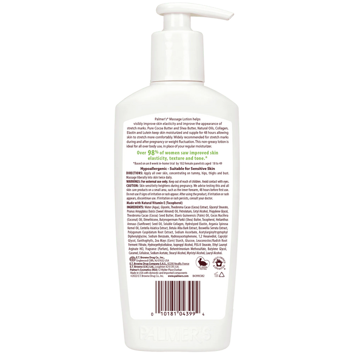 Palmer's Cocoa Butter Formula Massage Lotion for Stretch Marks and Pregnancy Skincare