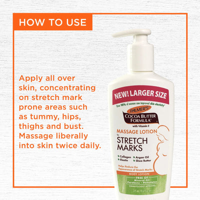 Palmer's Cocoa Butter Formula Massage Lotion for Stretch Marks and Pregnancy Skincare - view 7