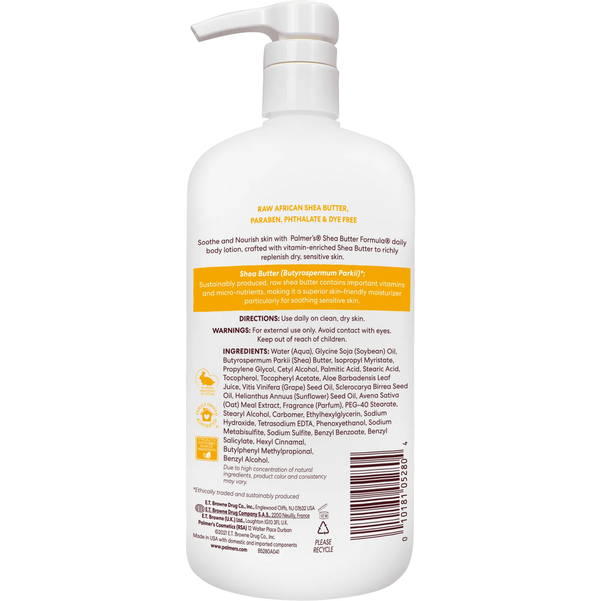 Palmer's Shea Butter Formula Nourishing Body Lotion - Kenya