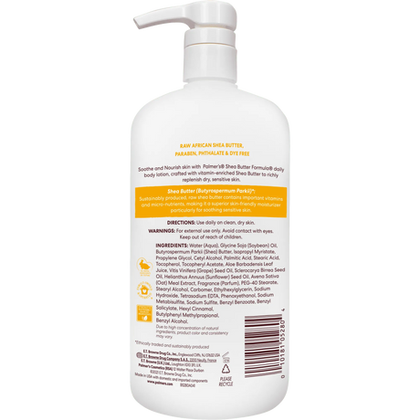 Palmer's Shea Butter Formula Nourishing Body Lotion - Kenya