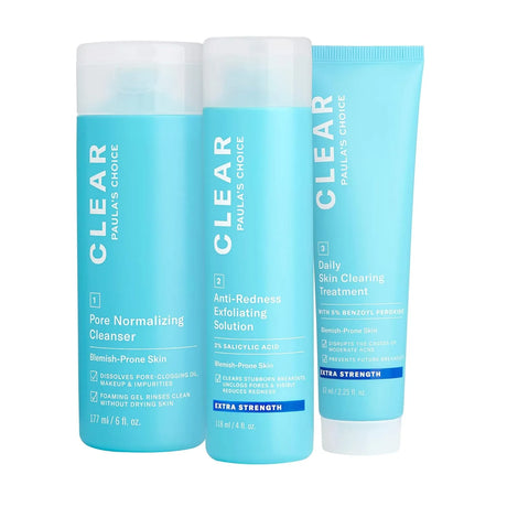 Paula's Choice CLEAR Extra Strength Acne Kit, 2% Salicylic Acid & 5% Benzoyl Peroxide - Kenya