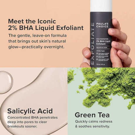 Paula's Choice Skin Perfecting 2% BHA Liquid Salicylic Acid Exfoliant - Kenya