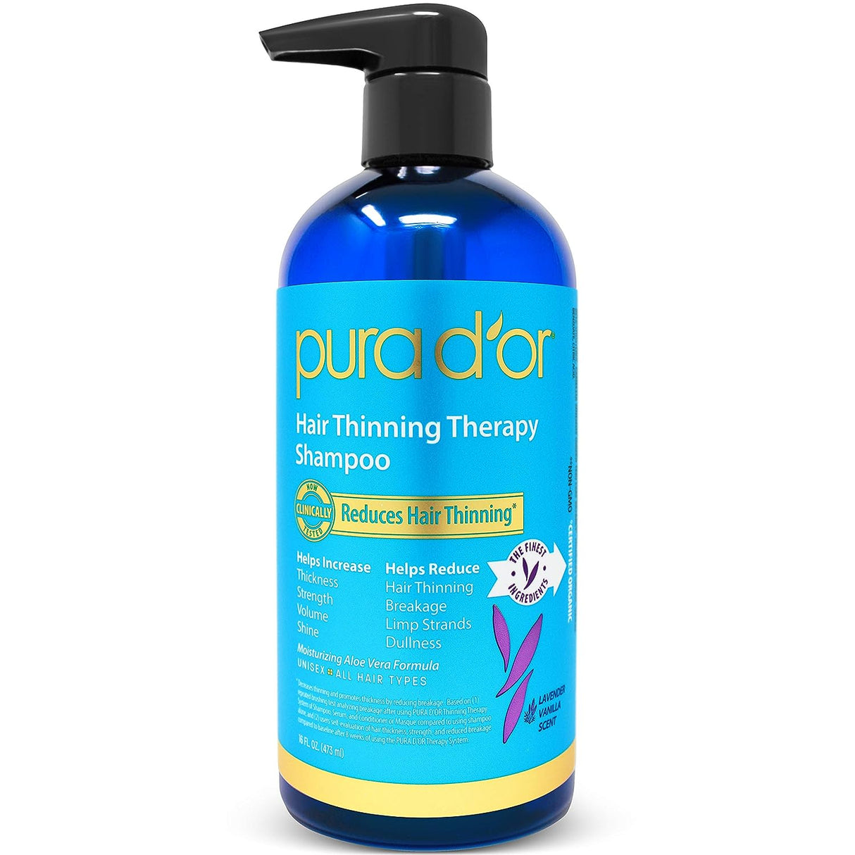 PURA D'OR Hair Thinning Therapy Biotin Shampoo - Kenya